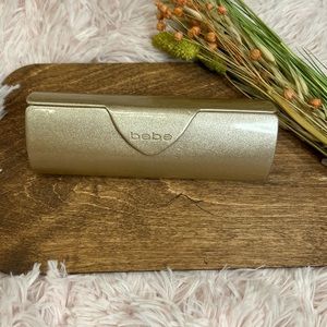 Bebe Gold Prescription Glasses Case